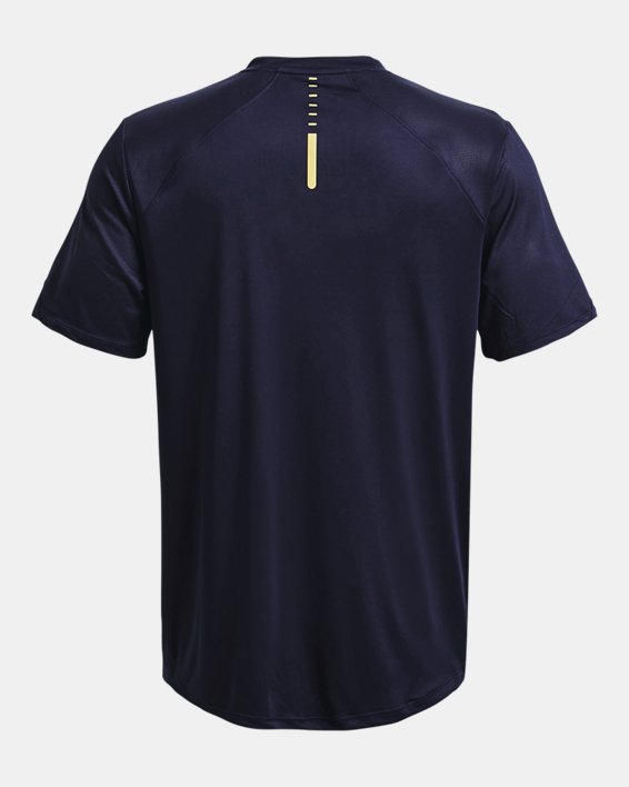 Men's UA Sideline Collegiate Short Sleeve Training T-Shirt, Blue, pdpMainDesktop image number 4